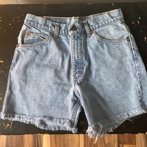 Trendy Orange Label Levi’s High Waisted Jean Short